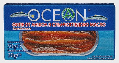 Ocean Филе аншоа
различни видове