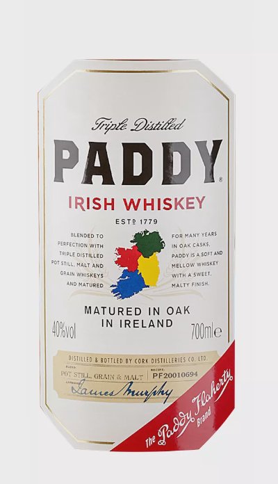 Paddy Ирландско уиски