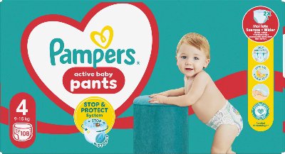 Pampers Бебешки пелени или гащички