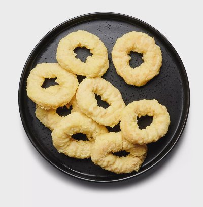 Панирани рингове с калмари