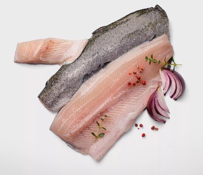 Пъстърва филе от свежата витрина