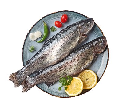 Пъстърва изчистена, прясна