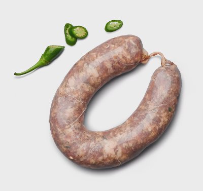 Петрички суджук от свежата витрина