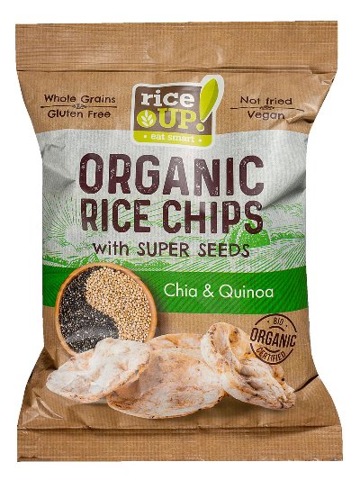 Rice Up Био оризов чипс
различни вкусове