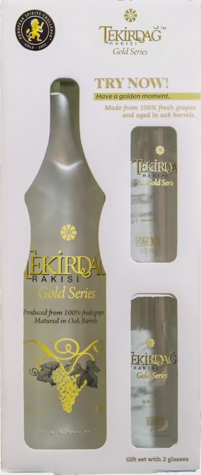 Tekirdag Rakisi Анасонова напитка
Gold Series