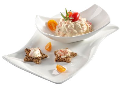 Vici Салата от сурими, зеленчуци
и бял сос