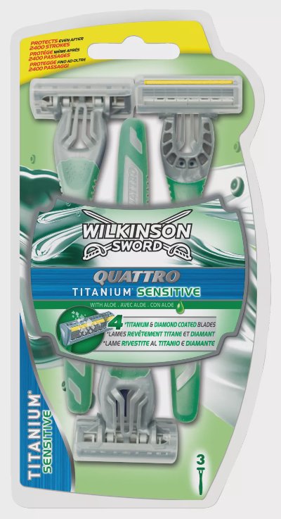 Wilkinson Quattro Самобръсначка
Titanium