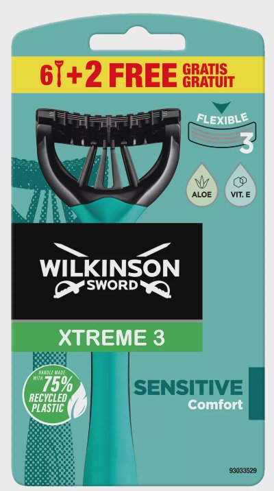 Wilkinson Xtreme3 Самобръсначка
Sensitive